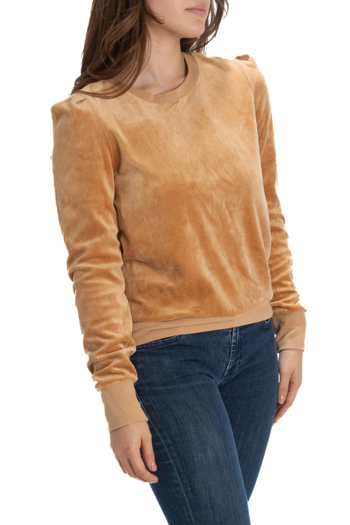 Suéter Juicy Couture café, vista posterior – ClosetRehab
