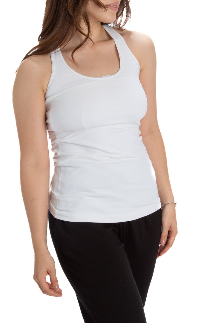 Blusa Lululemon blanco, vista posterior – ClosetRehab