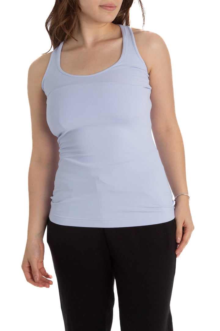 Blusa Lululemon azul, vista frontal – ClosetRehab