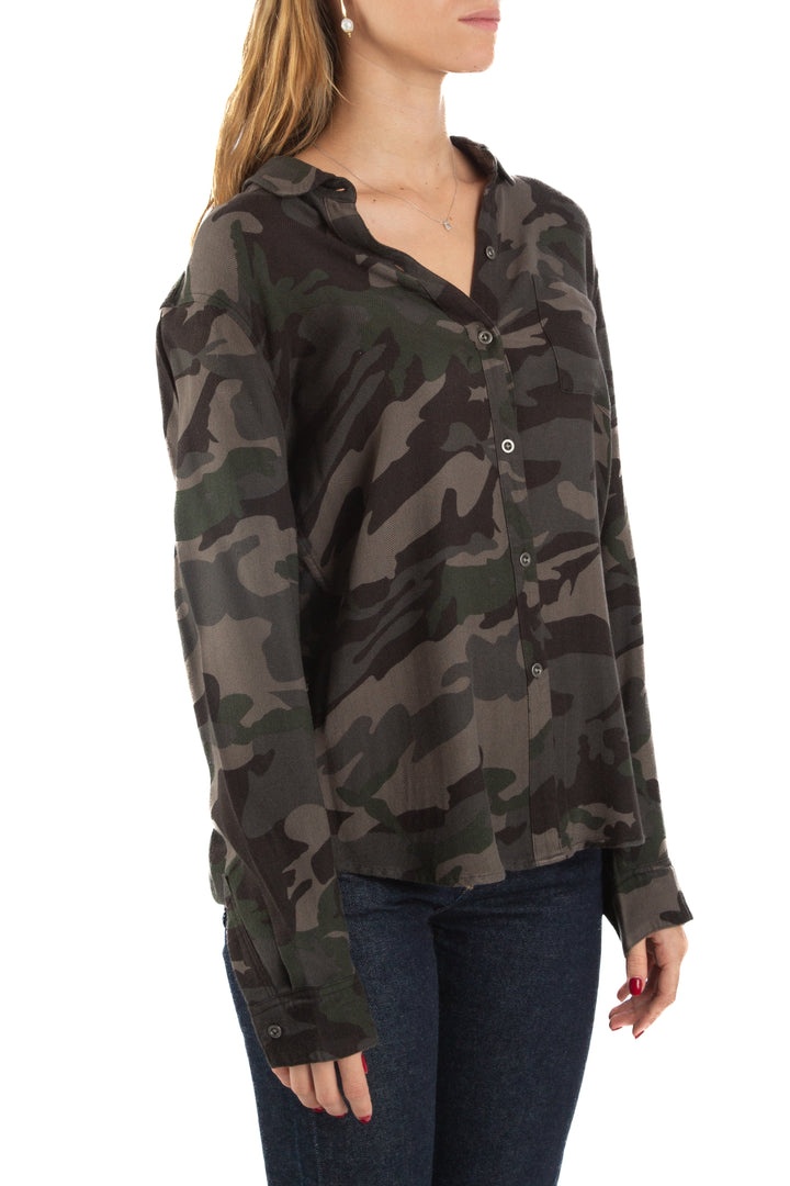 Blusa Rails estampado, vista posterior – ClosetRehab
