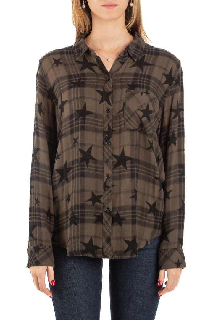 Blusa Rails estampado, vista frontal – ClosetRehab