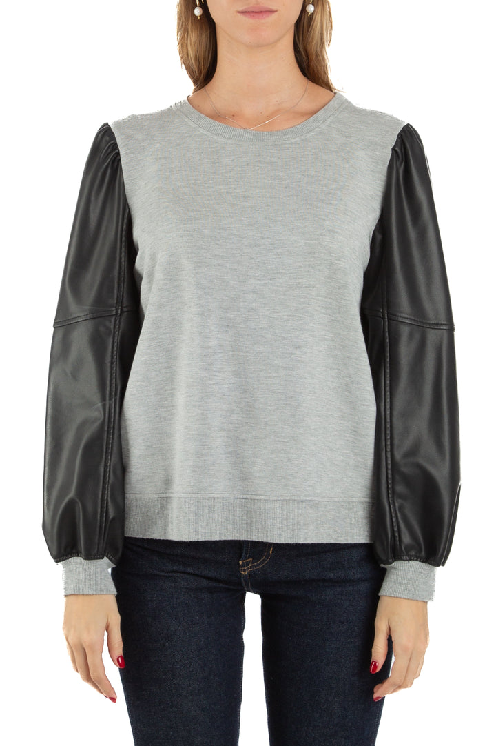 Suéter Generation Love gris, vista frontal – ClosetRehab