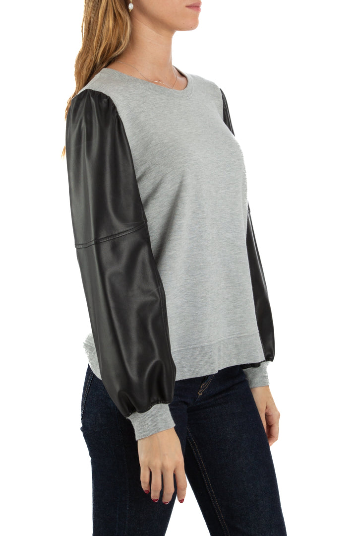 Suéter Generation Love gris, vista posterior – ClosetRehab