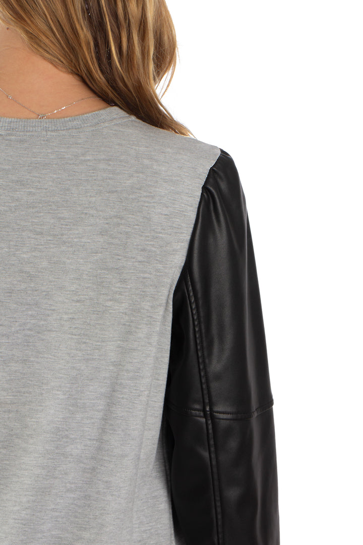 Suéter Generation Love gris, detalle 6 – ClosetRehab