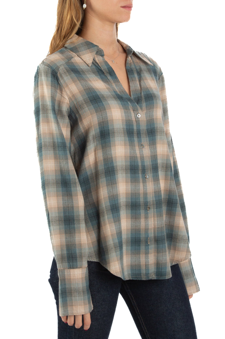 Blusa Paige estampado, vista posterior – ClosetRehab