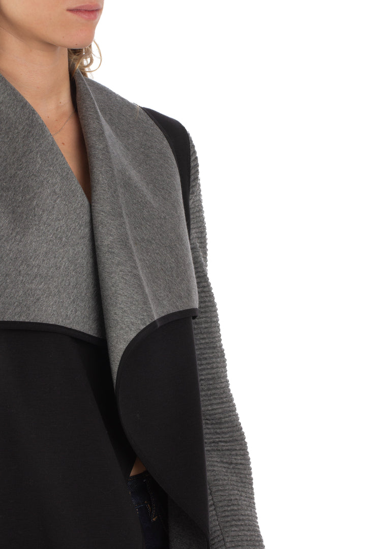 Abrigo Michi gris, detalle 5 – ClosetRehab