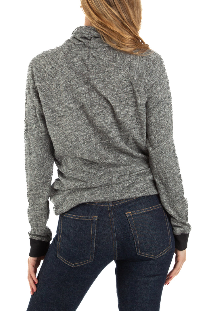 Suéter Calvin Klein gris, vista lateral – ClosetRehab