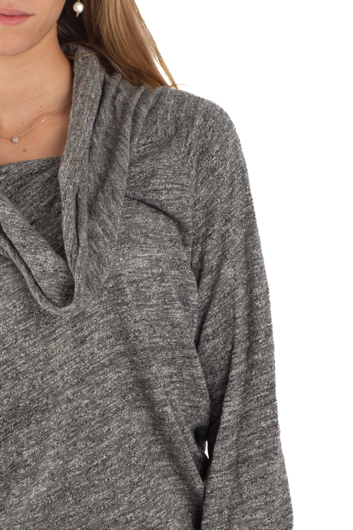 Suéter Calvin Klein gris, detalle – ClosetRehab