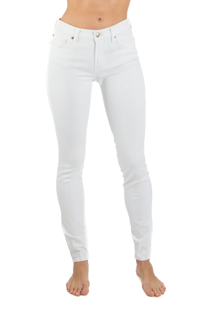 Jeans 7 for All Mankind blanco, vista frontal – ClosetRehab
