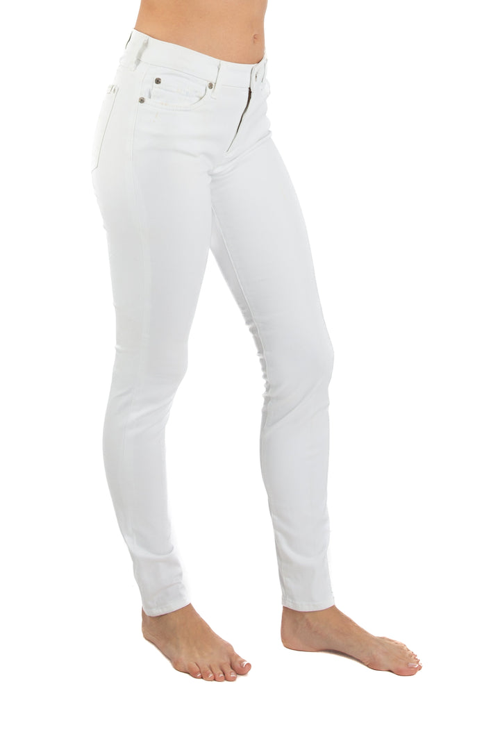 Jeans 7 for All Mankind blanco, vista posterior – ClosetRehab