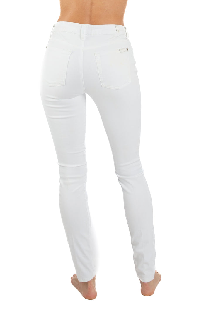 Jeans 7 for All Mankind blanco, vista lateral – ClosetRehab