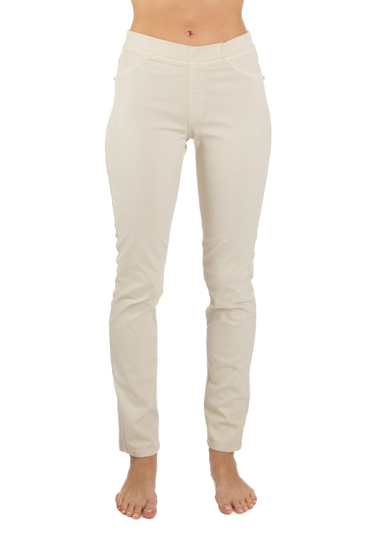 Pantalón Ambrosi beige, vista frontal – ClosetRehab