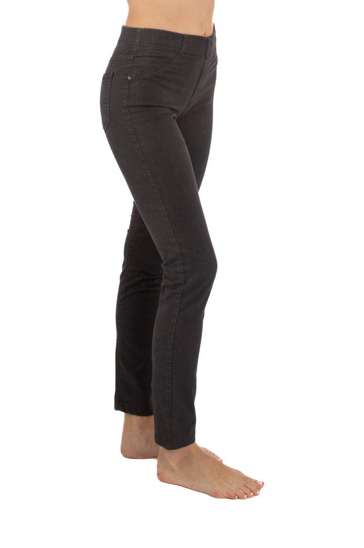 Pantalón Ambrosi negro, vista posterior – ClosetRehab