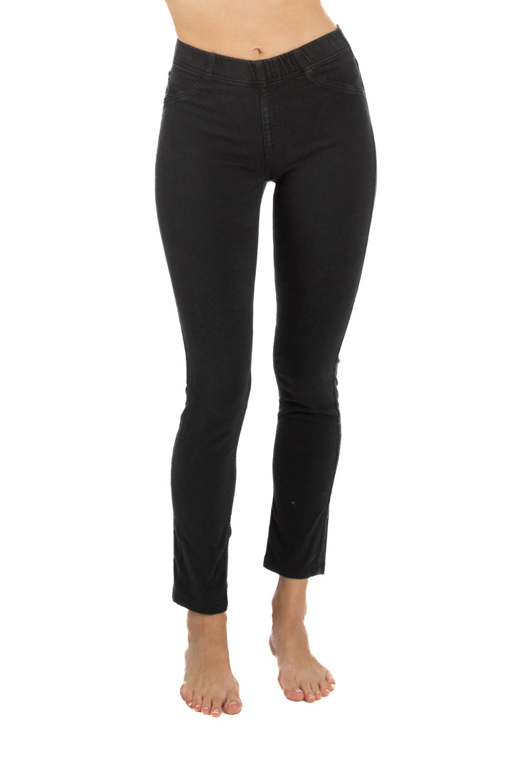 Pantalón Ambrosi negro, vista frontal – ClosetRehab