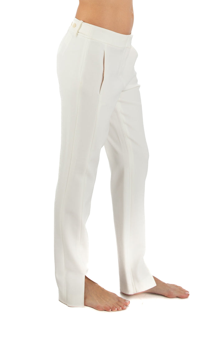 Pantalón BCBG Maxazria blanco, vista posterior – ClosetRehab