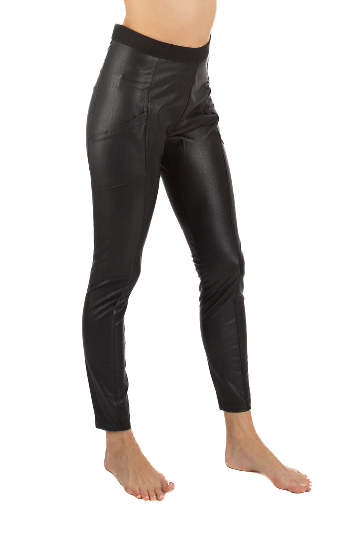 Pantalón BCBG Maxazria negro, vista posterior – ClosetRehab