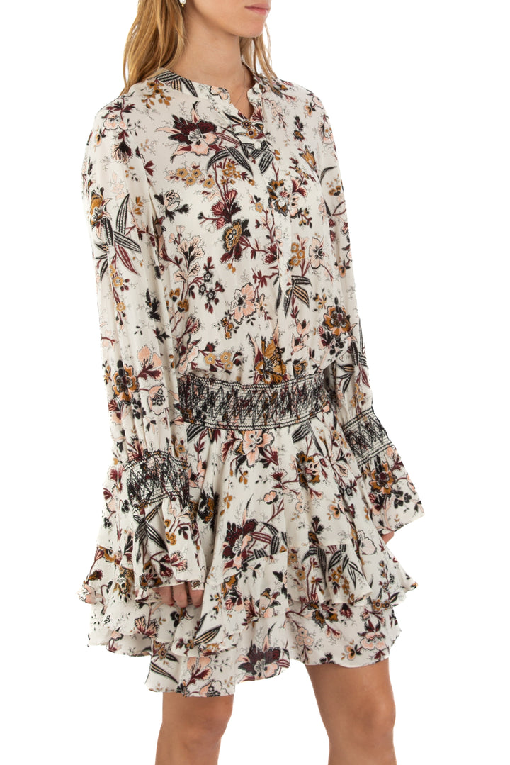 Vestido A.L.C . estampado, vista posterior – ClosetRehab