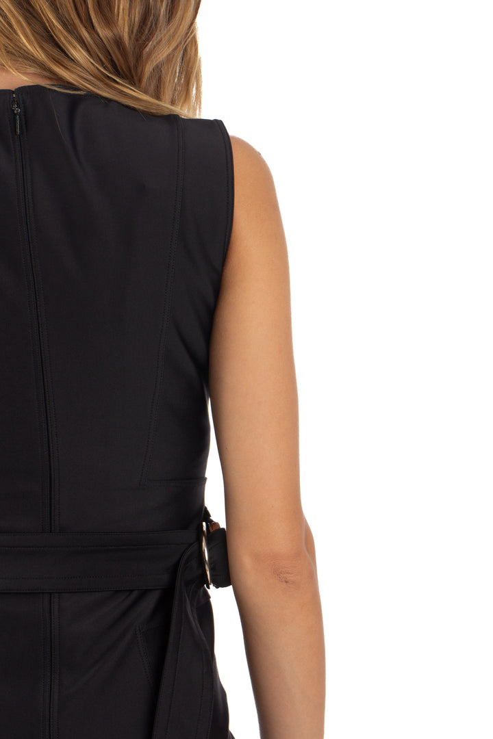 Vestido Guess negro, detalle 6 – ClosetRehab