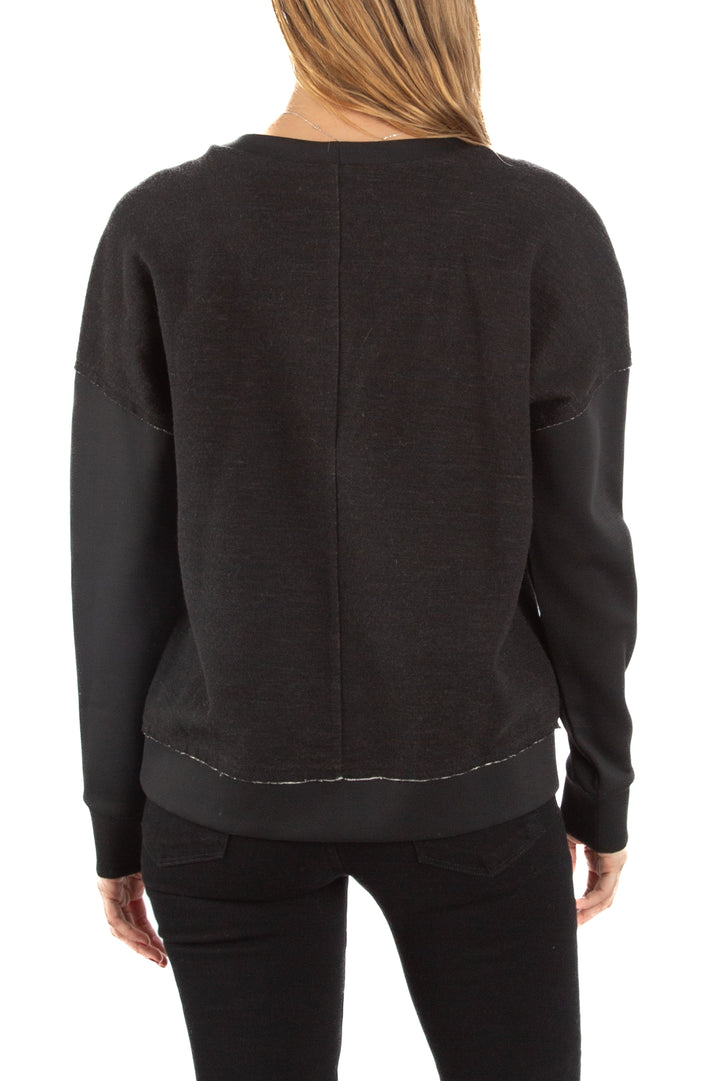 Suéter J Brand azul, vista lateral – ClosetRehab