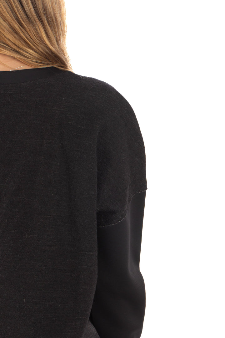 Suéter J Brand azul, detalle 6 – ClosetRehab
