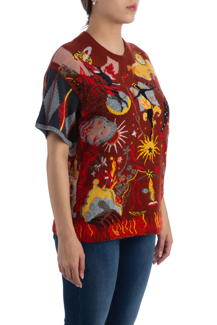 Blusa Christian Dior, vista posterior – ClosetRehab