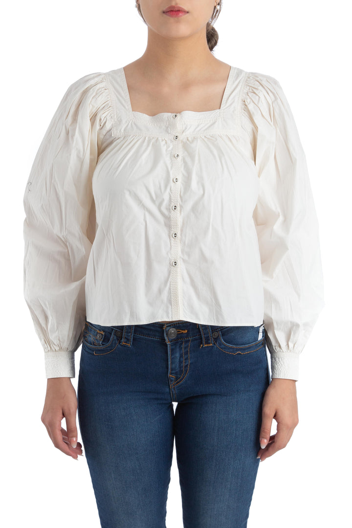Blusa Ulla Johnson, vista frontal – ClosetRehab