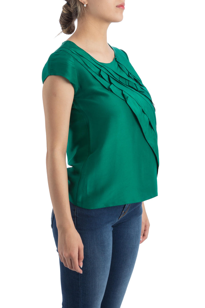 Blusa Oscar de la Renta, vista posterior – ClosetRehab