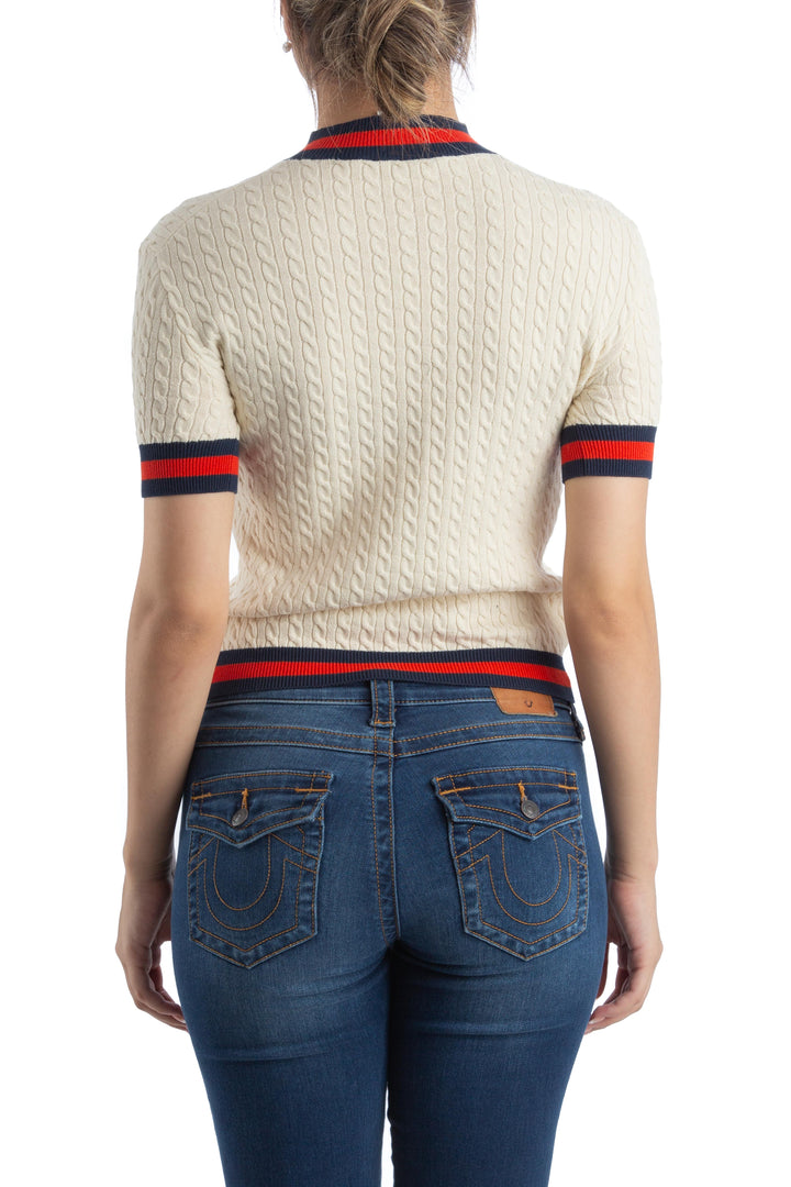 Blusa Gucci, vista lateral – ClosetRehab