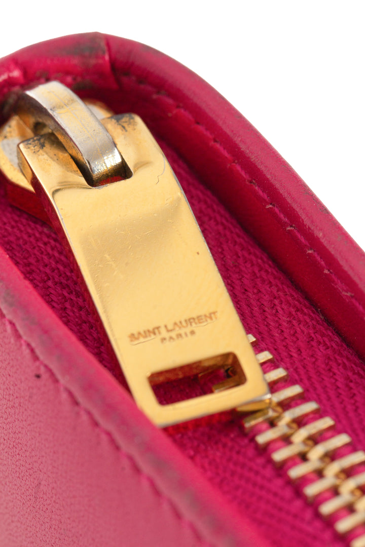 Cartera Saint Laurent rosa, detalle 6 – ClosetRehab