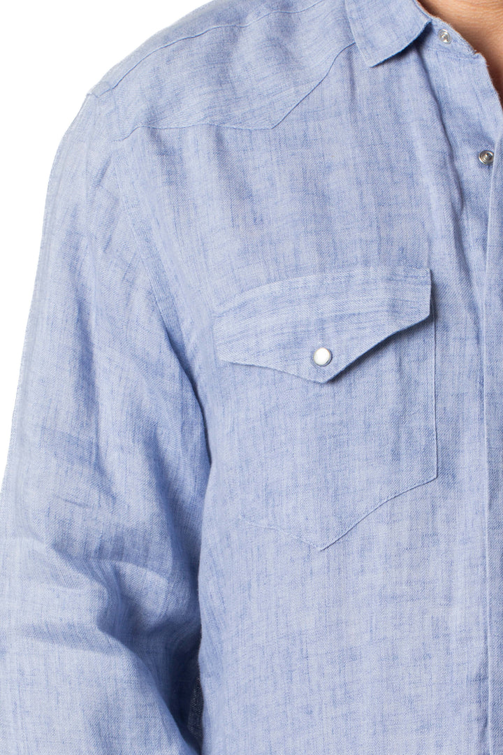 Camisa 100% Capri, detalle – ClosetRehab