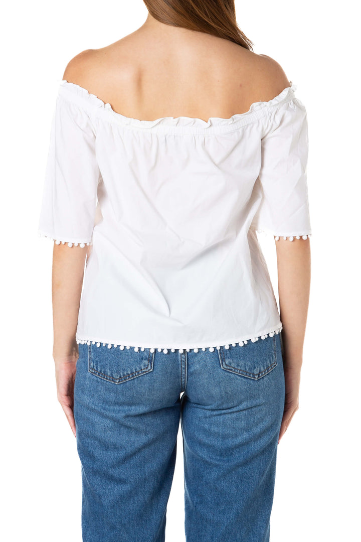 Blusa Trina Turk, vista lateral – ClosetRehab