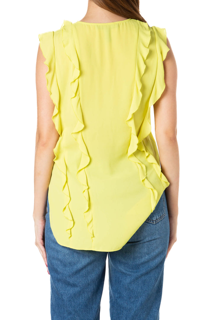 Blusa BCBGMAXAZRIA, vista lateral – ClosetRehab