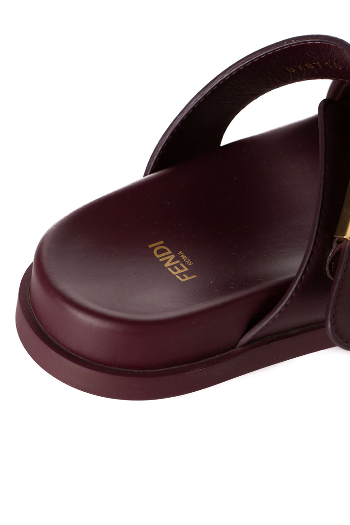 Sandalias Fendi vino talla 36 EUR, dustbag Fendi preloved | ClosetRehab