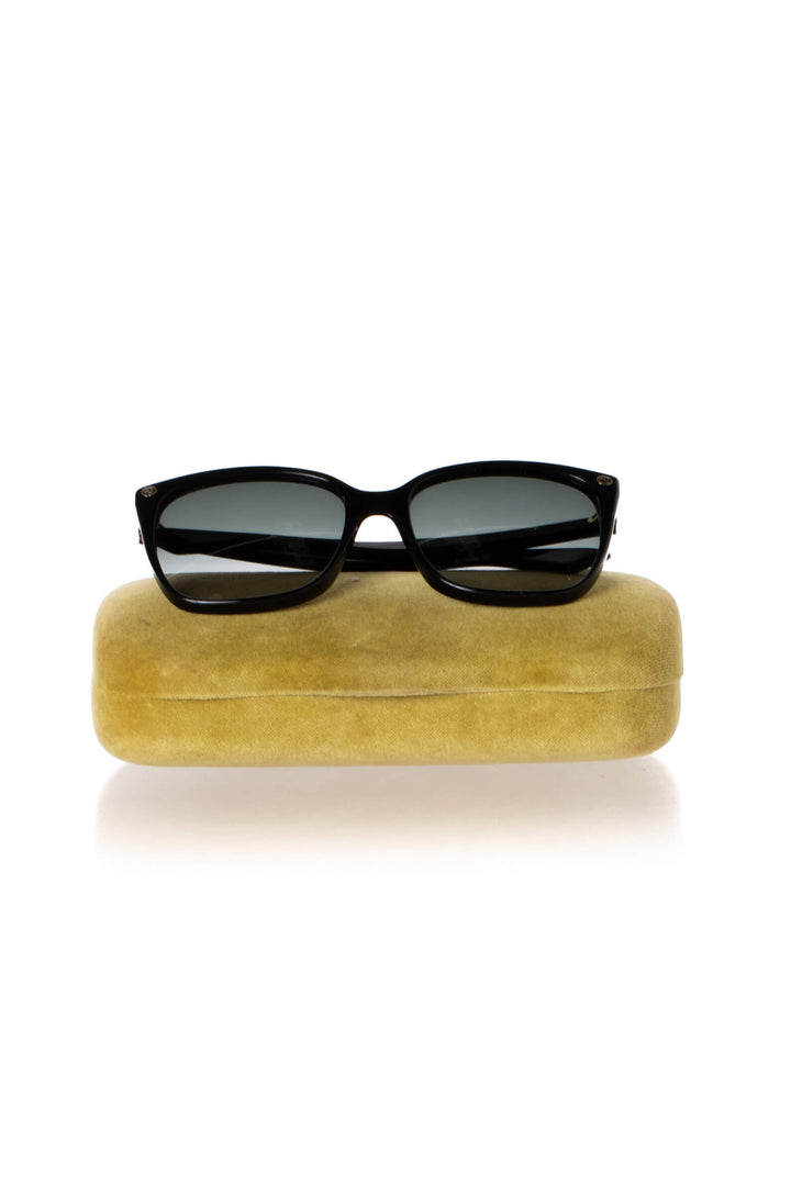 Lentes Gucci negro, vista lateral – ClosetRehab