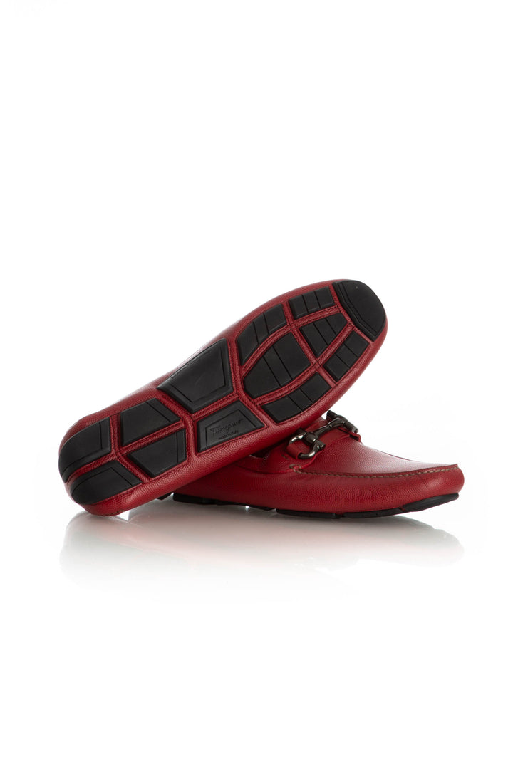 Zapato Salvatore Ferragamo rojo, detalle 6 – ClosetRehab