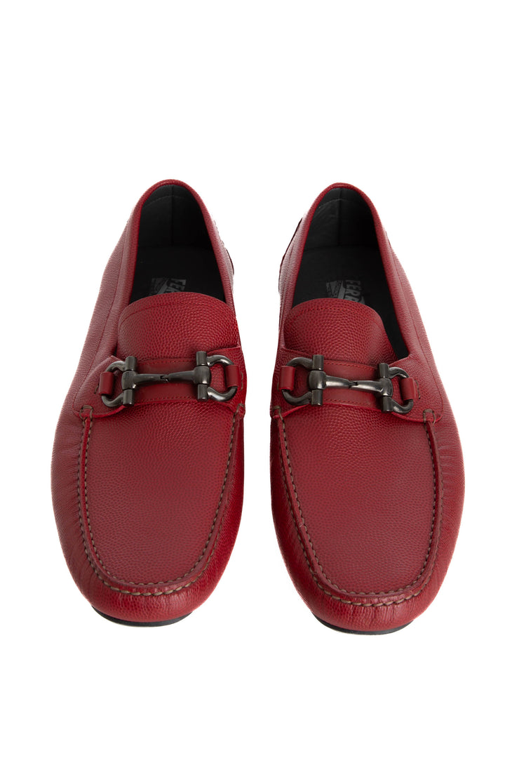 Zapato Salvatore Ferragamo rojo, detalle 7 – ClosetRehab
