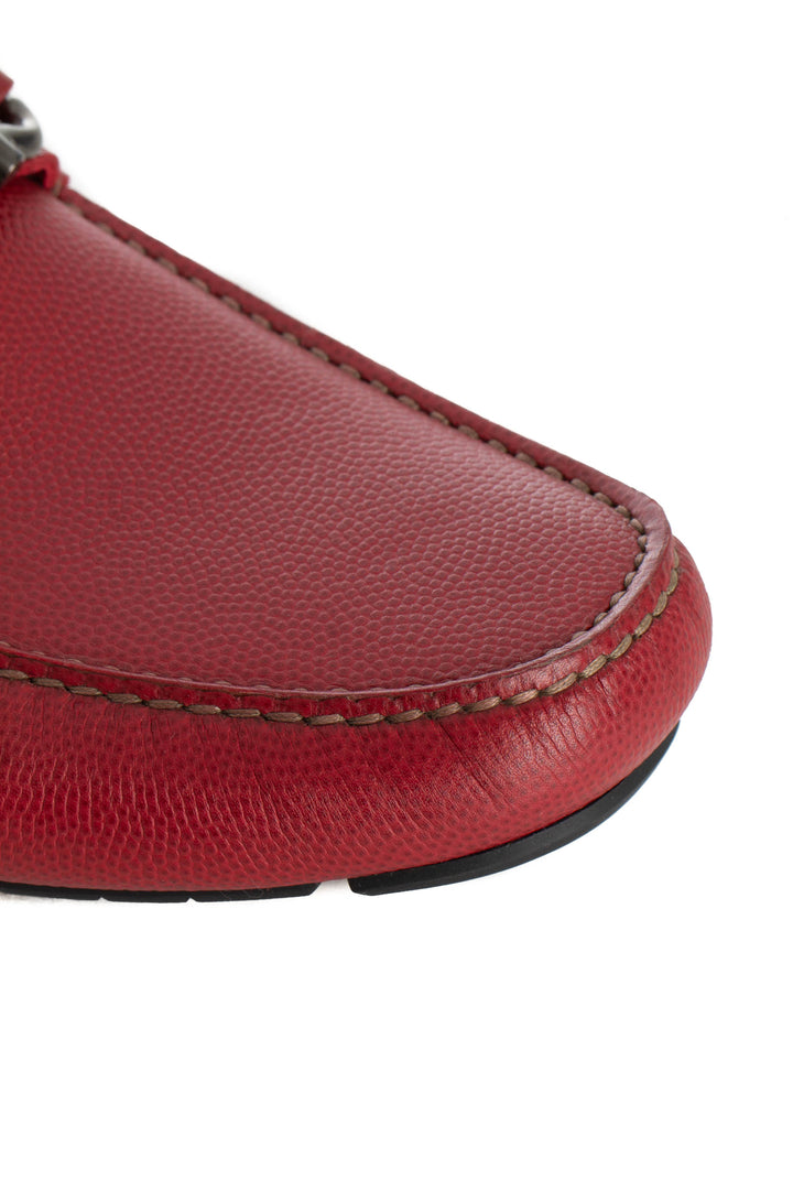 Zapato Salvatore Ferragamo rojo, detalle 8 – ClosetRehab