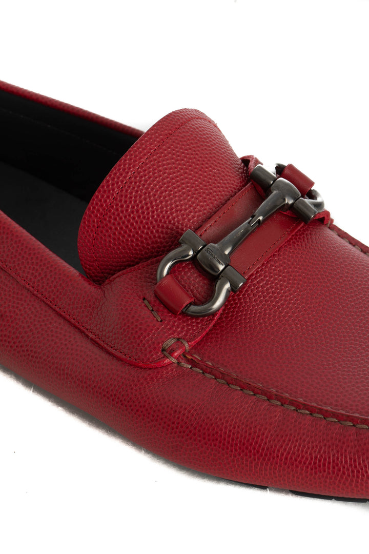 Zapato Salvatore Ferragamo rojo, detalle 9 – ClosetRehab