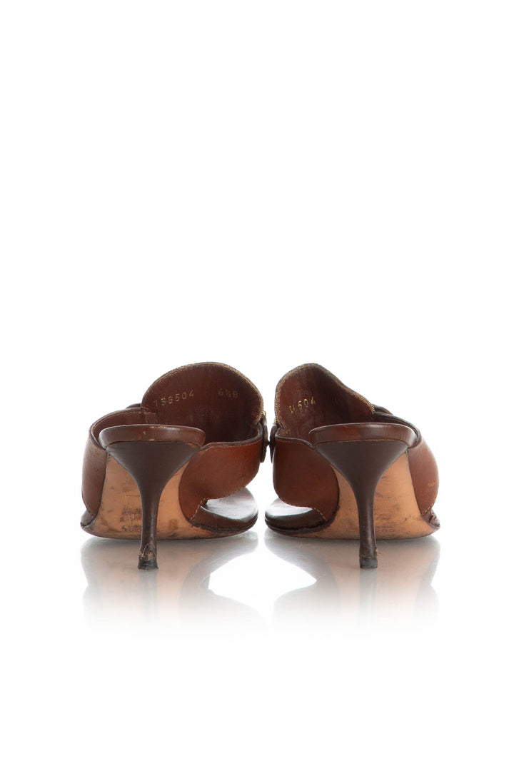 Zapato Gucci café, detalle 7 – ClosetRehab