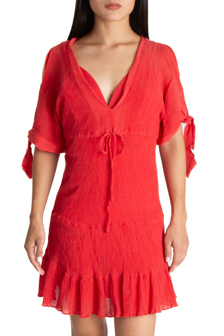 Vestido BCBG Maxazria, vista frontal – ClosetRehab