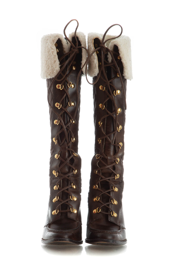Zapato Michael Kors café, detalle 6 – ClosetRehab