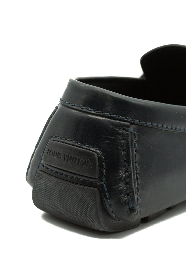 Zapato Louis Vuitton azul marino, detalle 8 – ClosetRehab