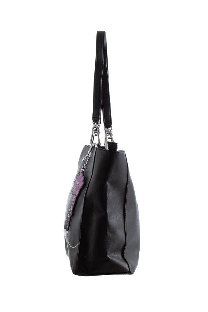 Bolsa Karl Lagerfeld negro, detalle – ClosetRehab
