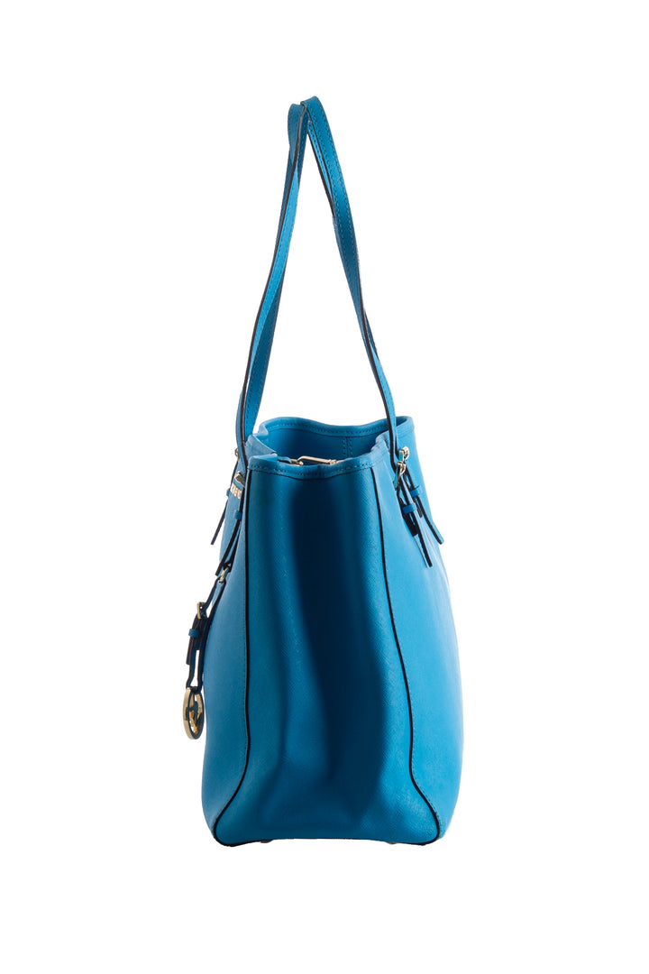 Bolsa Michael Kors azul, detalle – ClosetRehab