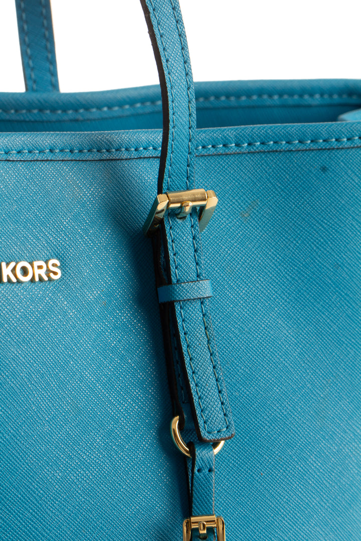 Bolsa Michael Kors azul, detalle 8 – ClosetRehab