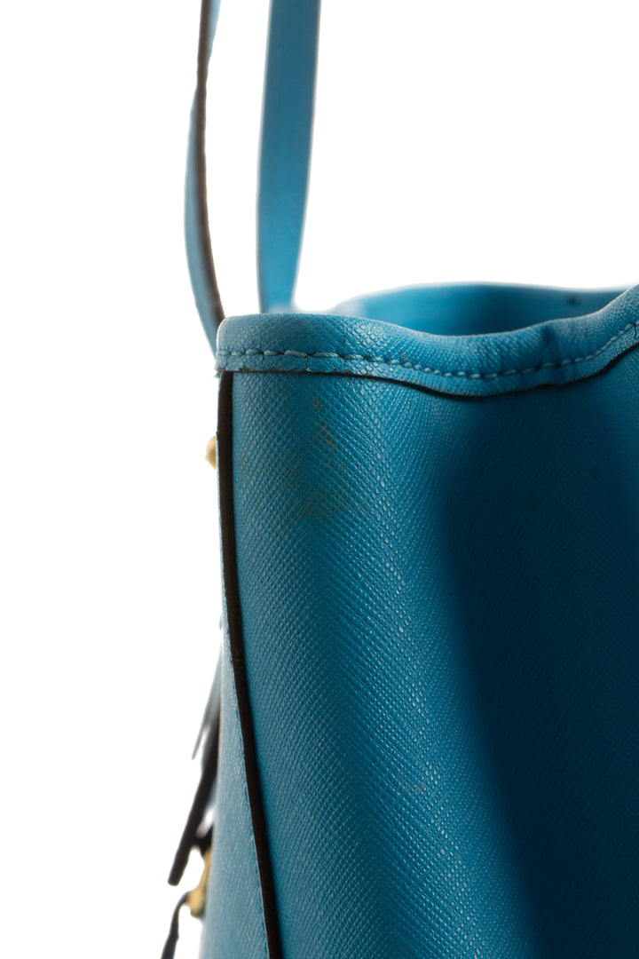 Bolsa Michael Kors azul, detalle 12 – ClosetRehab