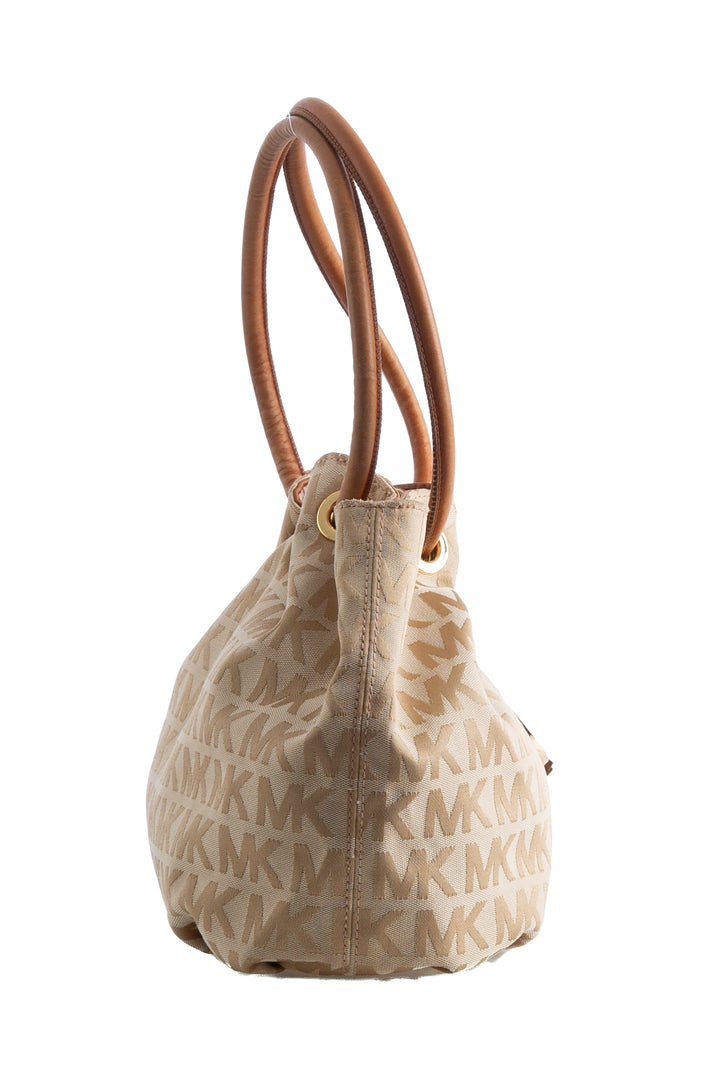 Bolsa Michael Kors dorado, detalle – ClosetRehab