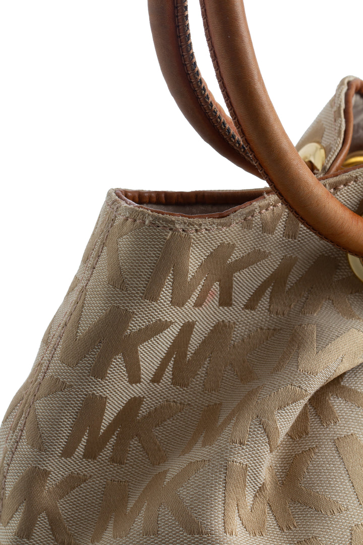 Bolsa Michael Kors dorado, detalle 7 – ClosetRehab
