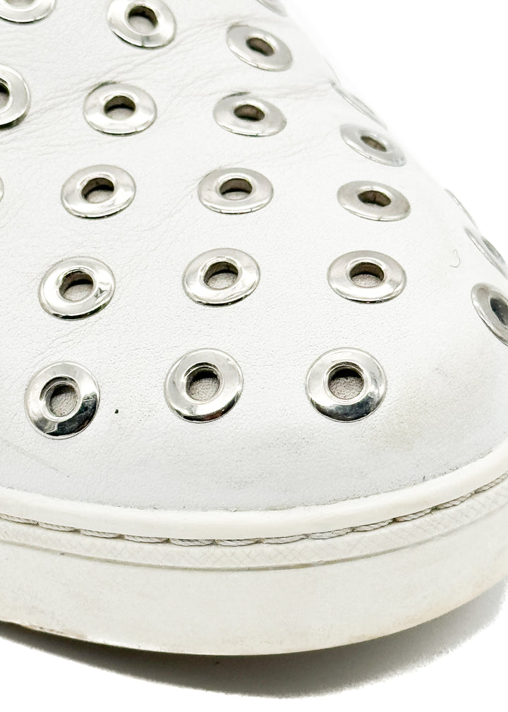 Zapato Prada blanco, detalle 12 – ClosetRehab
