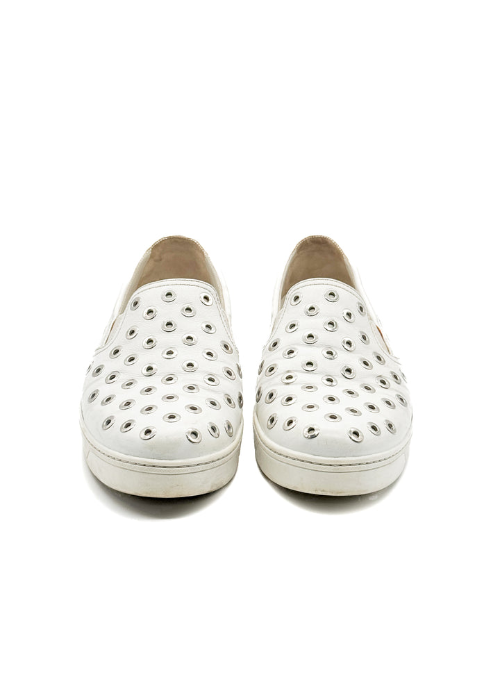 Zapato Prada blanco, detalle 6 – ClosetRehab